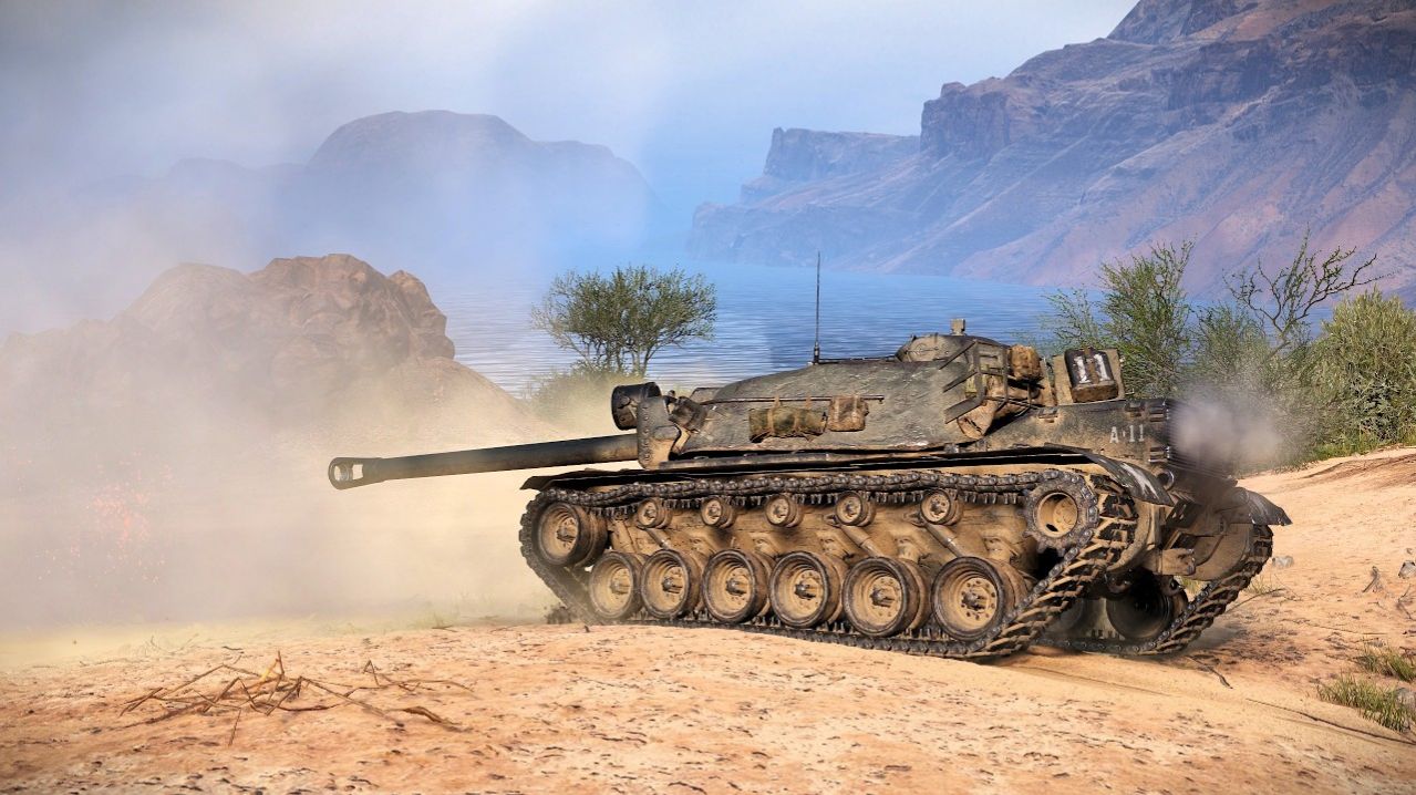 T110E4: Враги падут шаг за шагом! Американский монстр, созданный для Бернского тоннеля WoT.