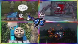 ПАРОВОЗИКИ: МУТАНТ‑ЧУДОВИЩЕ против ДОБРОГО ПАРОВОЗА и ТЁМНОГО РЕЛЬСОВОГО ЗВЕРЯ! 🚂👹✨