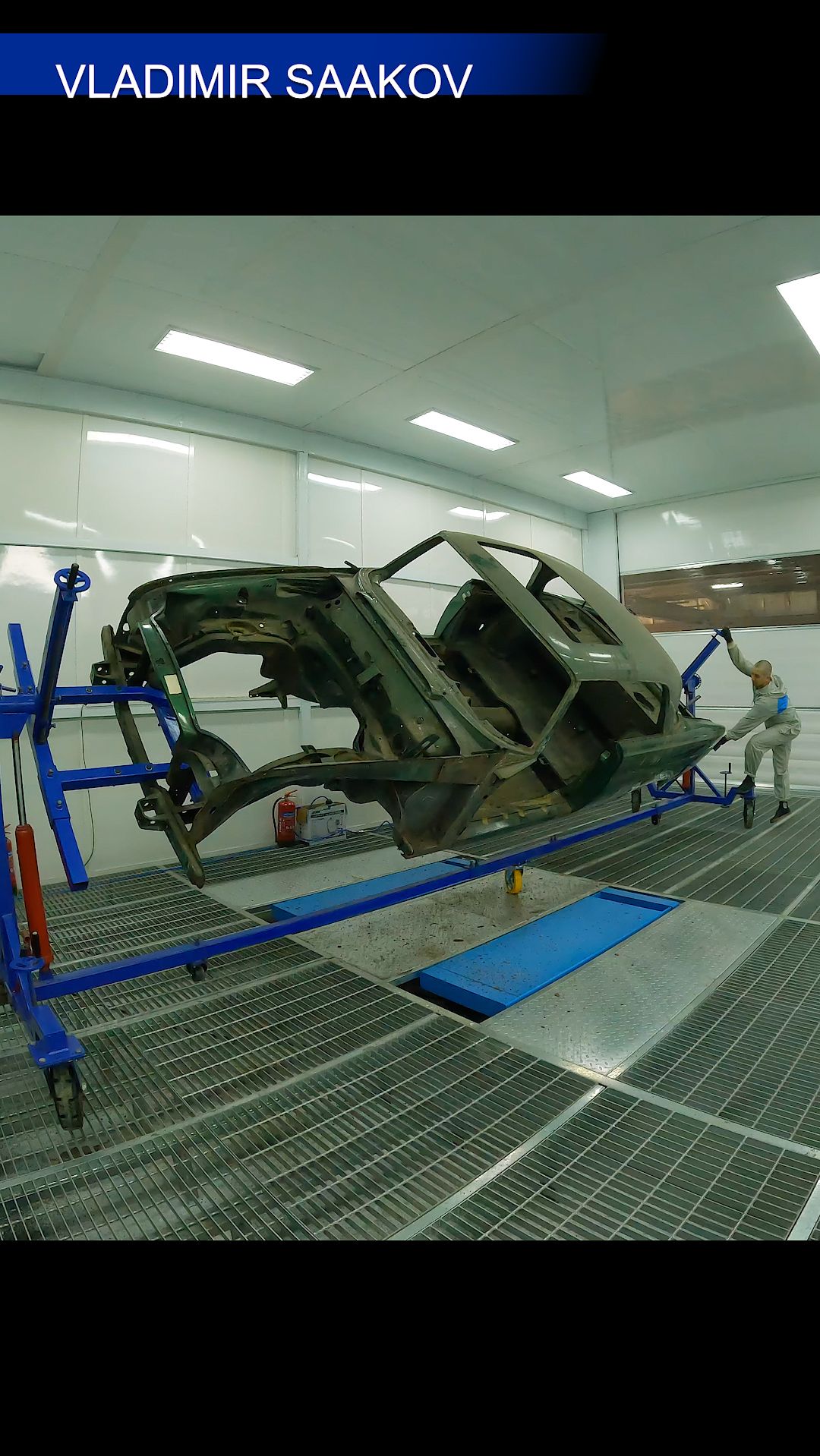 Регулировка кантователя кузова