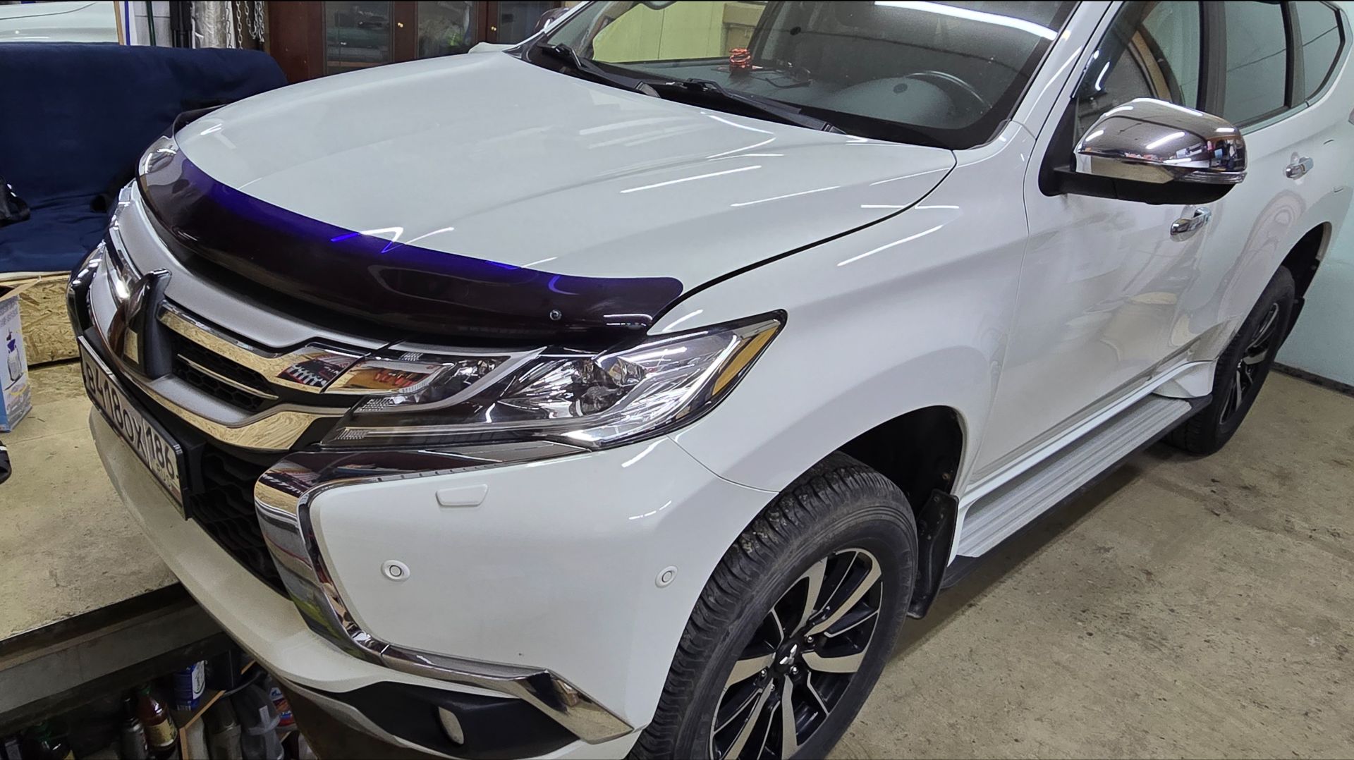 Переборка задних суппортов Mitsubishi Pajero Sport смотреть онлайн