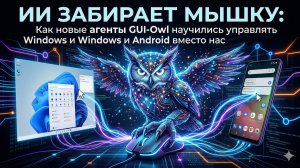ИИ забирает мышку Как новые агенты GUI-Owl научились управлять Windows и Android вместо нас