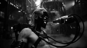 Видео и музыка сгенерированное нейросетью