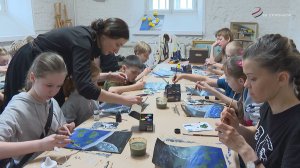 В Серпуховском историко-художественном музее провели мастер-класс ко Дню космонавтики