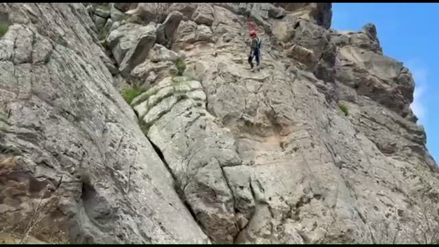 Практическое занятие на скалах