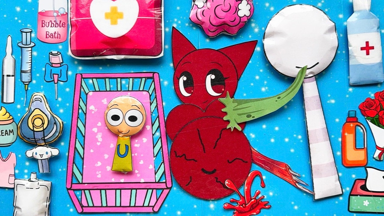 SPRUNKI MROONA 👶🏻 мама БЕРЕМЕННА 🤰 / милая история 😊