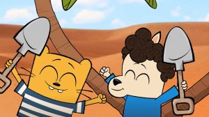 Олли и Мун,  76 серия. Охота за сокровищами в Иордании