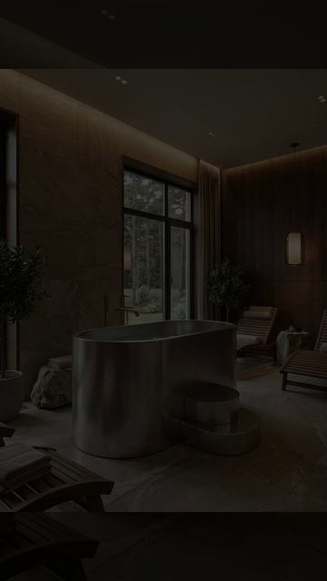 🔥 Новинка 2026 года! Купель из цельного метала #купель #дизайн #проект