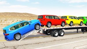 Мультики про машинки. Яркие машинки с испытывают себя на прочность. Смотреть онлайн для детей.