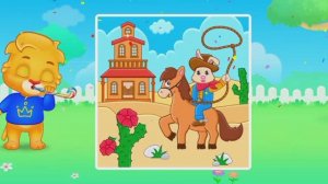 Мульт-развивашка, детский познавательный мультфильм, пазлы.