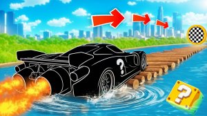 КТО ДАЛЬШЕ ПРОЕДЕТ ПО БРЕВНАМ НА РАНДОМНОЙ ТАЧКЕ? МОСТ ИЗ БРЁВЕН | ЭКСПЕРИМЕНТЫ ГТА 5