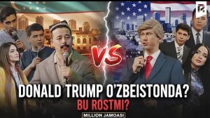 🍿 Million jamoasi - Donald Trump O‘zbekistonda?