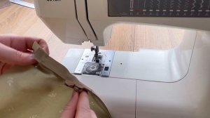 Вставляем разъёмную молнию в изделие с подкладкой