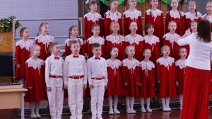 "ЛЕСНАЯ НОВОГОДНЯЯ", младший детский хор "Алые паруса" ДМШ N 68 им. Р.К. Щедрина,26.12.2023