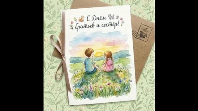 Праздники День Братьев и Сестёр 🤗🤗🤗