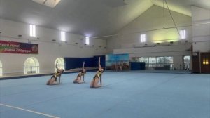 Тройка КМС, Распутина Варвара - Бумбуль Варвара - Романенко ТаисияКомбинированное упражнение