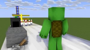 Джей Джей против Майки - ЛЮБОВНАЯ ДОРОЖНАЯ игра. Майнкрафт Мультик