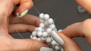 Как сделать косточку из бисера 🦴