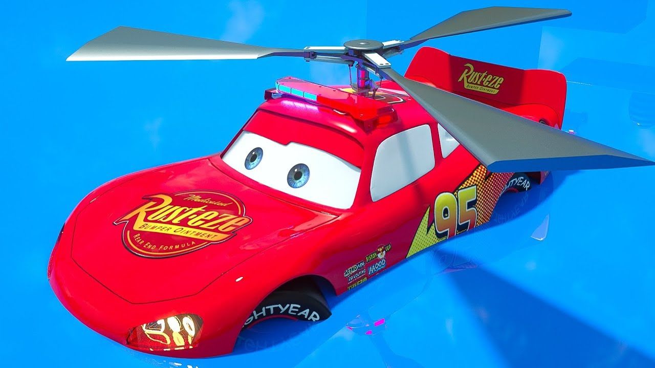 Песенка про вертолет Магнита Маккуина - Детские стишки и песенки - Песенка для малыша