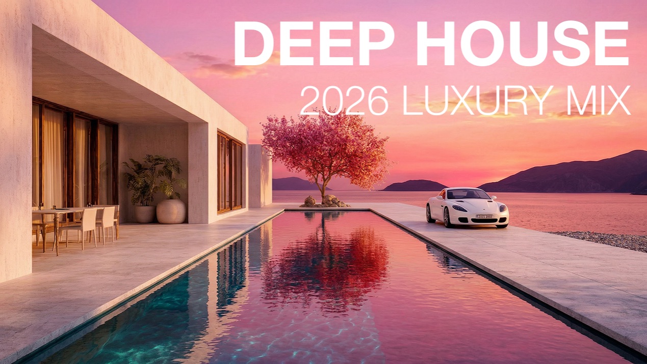 Deep House 2026 — роскошный закат у виллы и летний lounge вайб