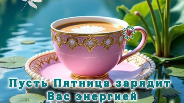 С добрым апрельским утром. Красивая музыкальная открытка.