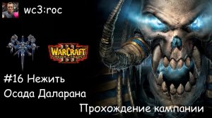 Warcraft III / ROC / 16 / Нежить. Осада Даларана