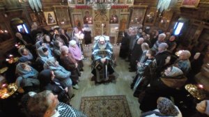 Слово настоятеля в конце Вечерни с выносом Плащаницы в канун Великой Суббо́ты. 10.04.2026 г.