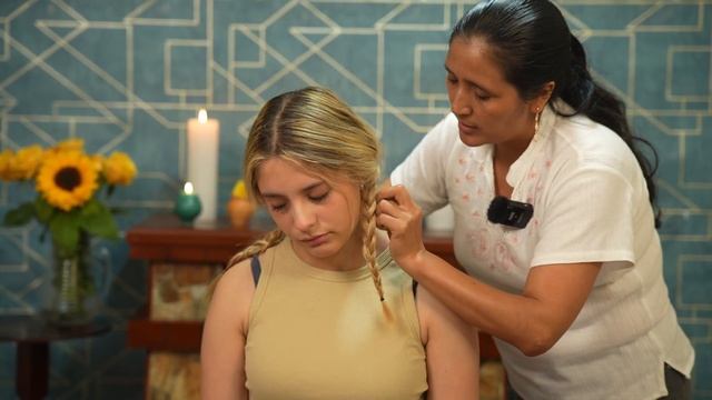 Masaje ASMR y susurros de Doña Esperanza Armonizando los Centros Energéticos del Cuerpo para dormir