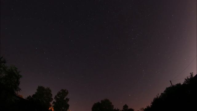 Ночь метеорного потока Персеиды 2024. Ратомка.