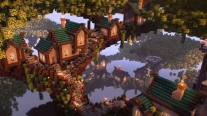 Знакомство Клима с жителями в Майнкрафт|Денис Майнкрафт • Клим и Денис|