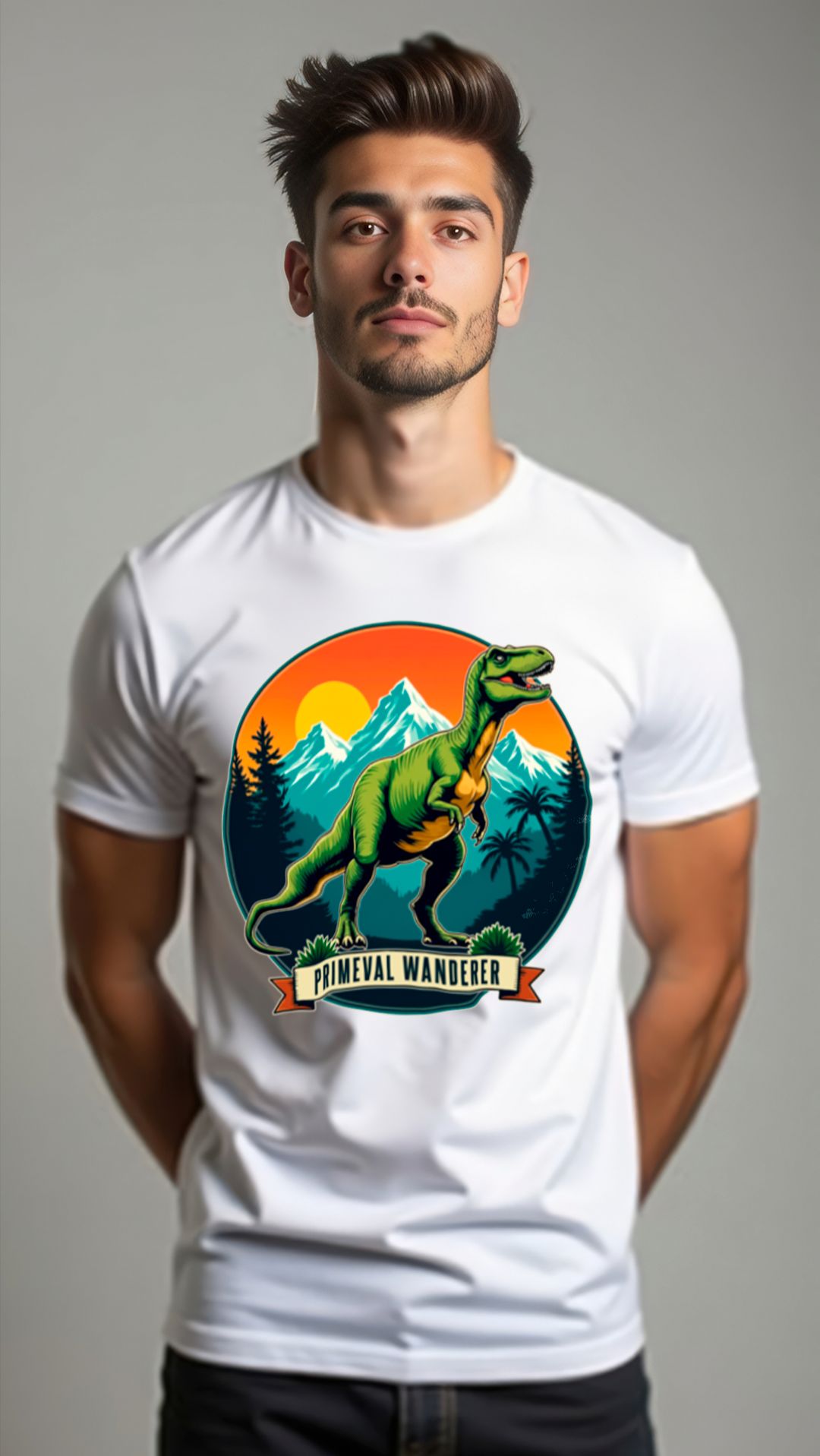 Футболка «Первобытный странник»