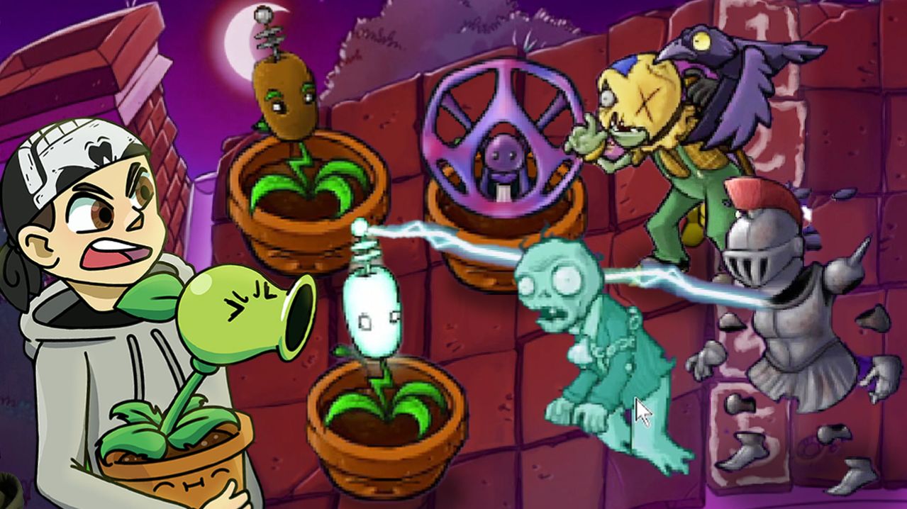 ЭЛЕКТРИЧЕСКИЕ РАСТЕНИЯ ПРОТИВ ЗОМБИ И ПРИЗРАКОВ! ► Plants Vs. Zombies DLC #02 ПвЗ | PvZ