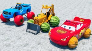 Мультяшки про машинки - Молния Маккуин и Друзья - Играем с Тачками дисней для детей и малышей