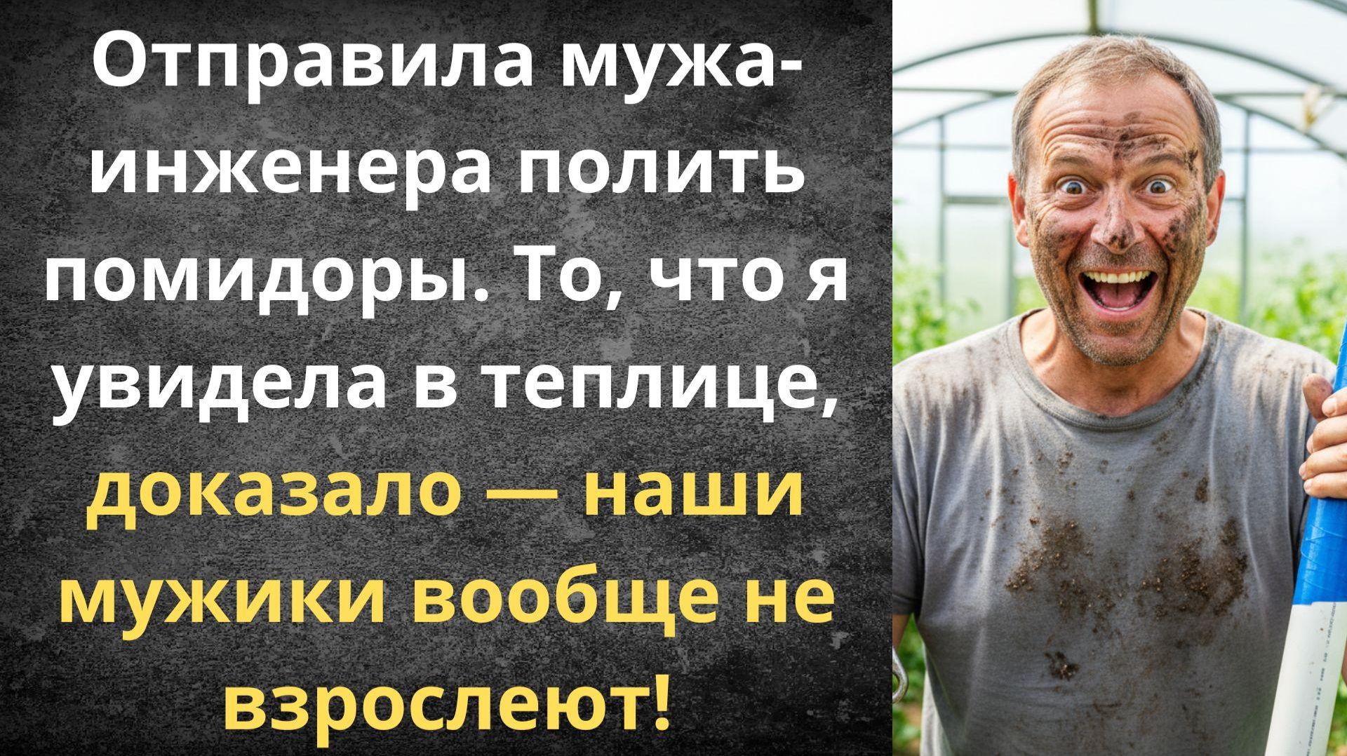 Мой муж — большой ребёнок | Истории из жизни