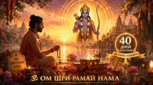 Ведической традиции правильный метод Мантра Ом Шри Рамай Нама: практика на Рама-навами за 40 дней 🙏