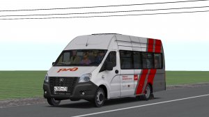 Поездка на GAZelle Next A65R52 по маршруту №102 по карте Тверь 3.0