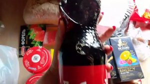 Распаковка продуктовых покупок