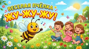 Пчелка ЖУ-ЖУ-ЖУ Песенка для Детей