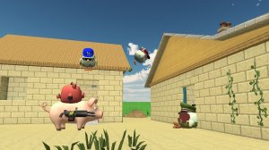 обычный день в чикен ган! 1 серия