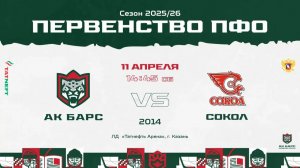 ХК Ак Барс (г. Казань) - ХК Сокол  (г. Новочебоксарск)
