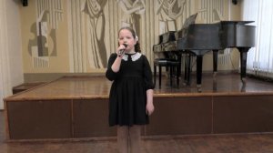 Семёнова Юлия, 2 возрастная группа, МБУ ДО ДМШ г.Ельни