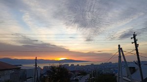 Рассвет над Новороссийском