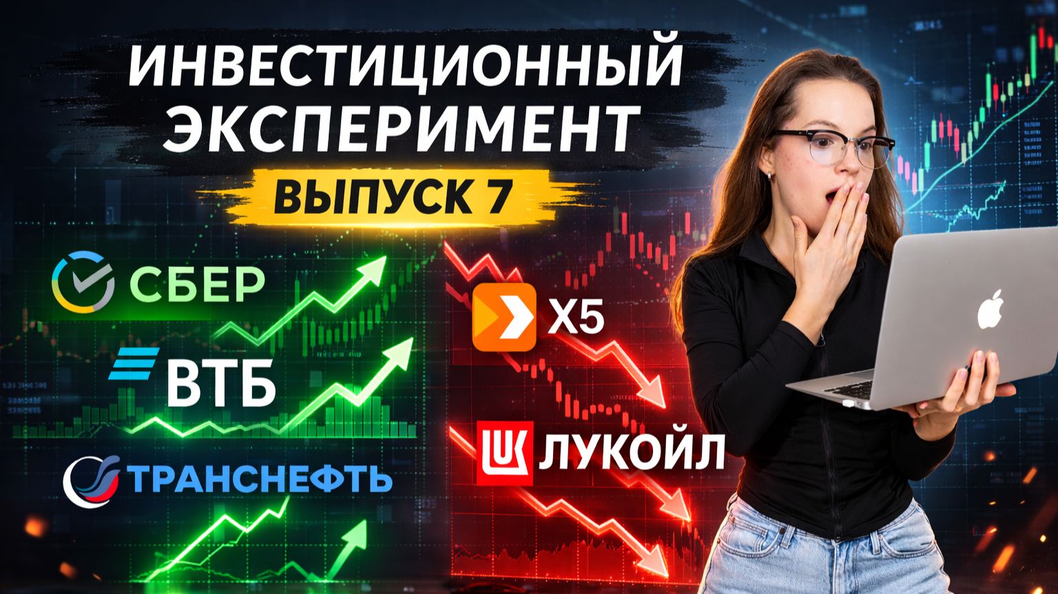 Выпуск 7. Инвестиционный эксперимент. В портфеле Ракета 5 бумаг, есть ли в них потенциал?
