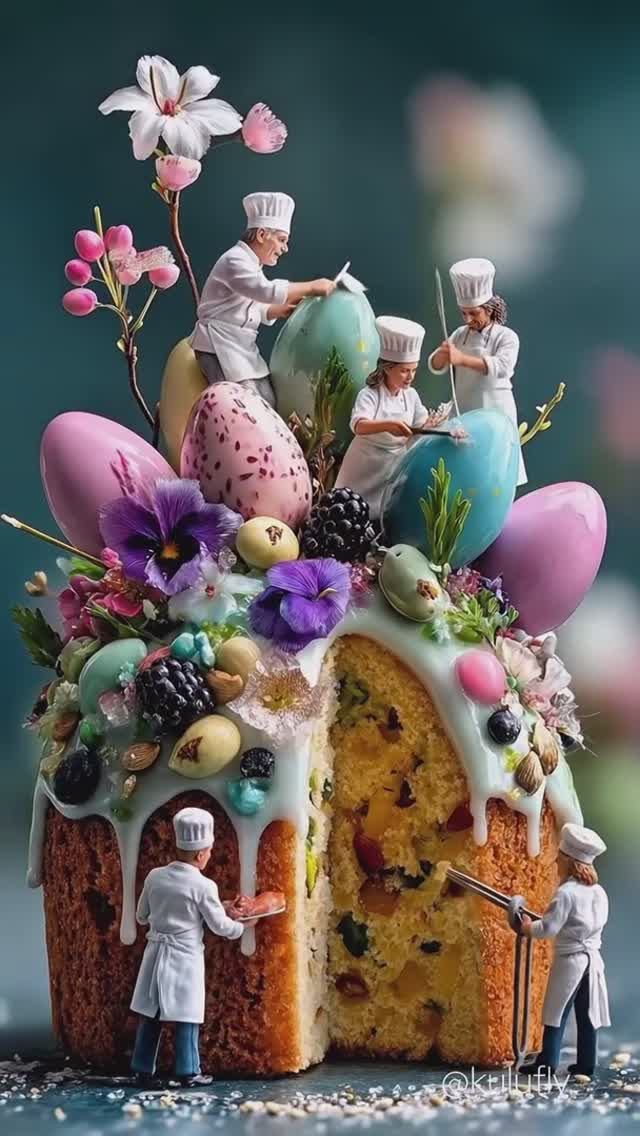 Печем Куличи