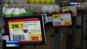 В магазинах полуострова проверили цены в преддверии Пасхи