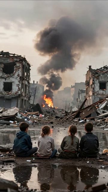 Слишком рано прощаться с надеждой #война #детство #разрушения