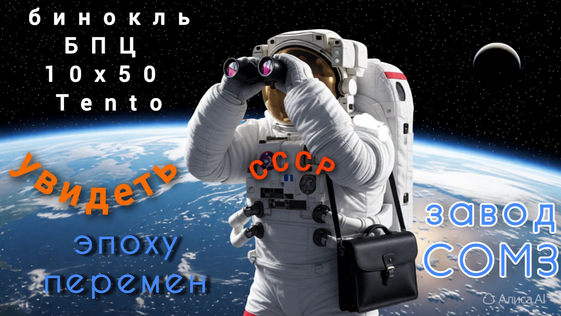 бинокль БПЦ 10х50 Tento увидеть эпоху перемен