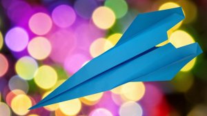 Как сделать БУМАЖНЫЙ САМОЛЁТИК