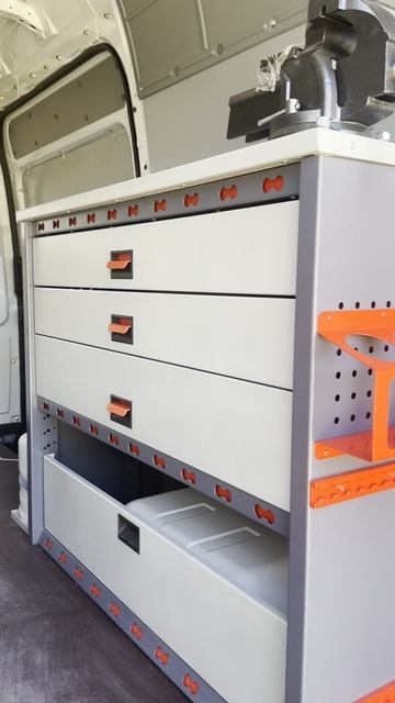 Foton Toano со стеллажами PROFIvan часть 1