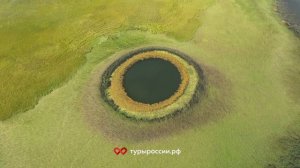 Южная Осетия: аэрофотосъемка озера Эрцо