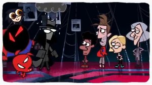 Человек-паук через мультики